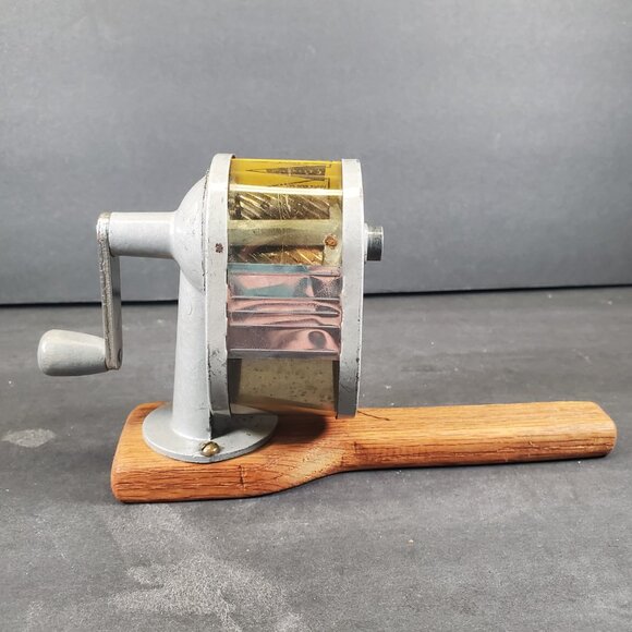 Vintage Boston Everhandy Pencil Sharpener — Hunt Pen Co., Camden NJ - Picture 10 of 12